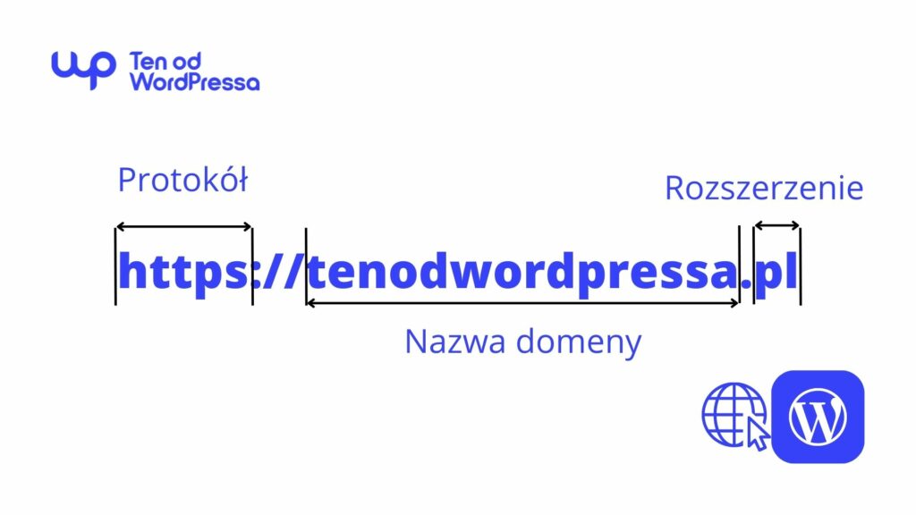Schemat adresu internetowego - protokół, domena, rozszerzenie - Ten od WordPressa