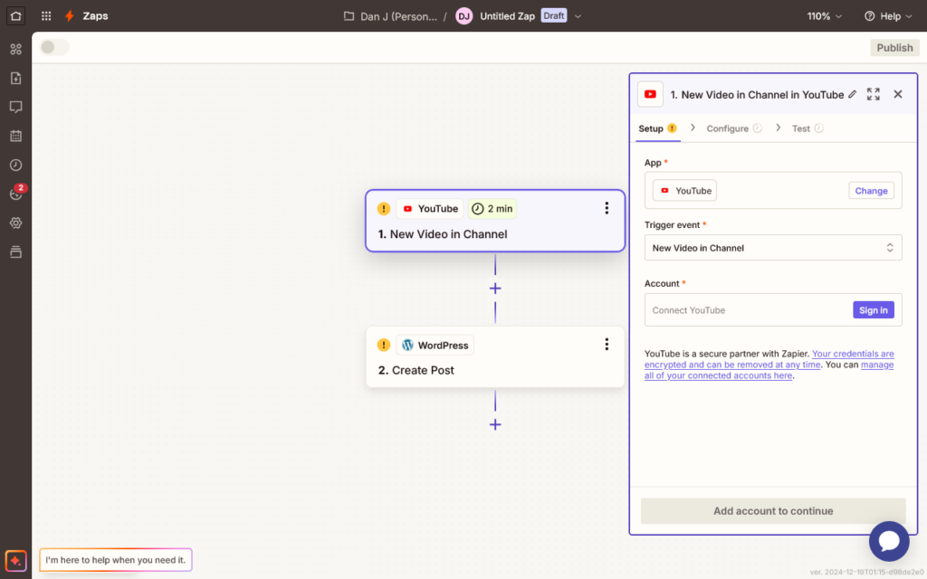 Tworzenie automatyzacji w Zapier