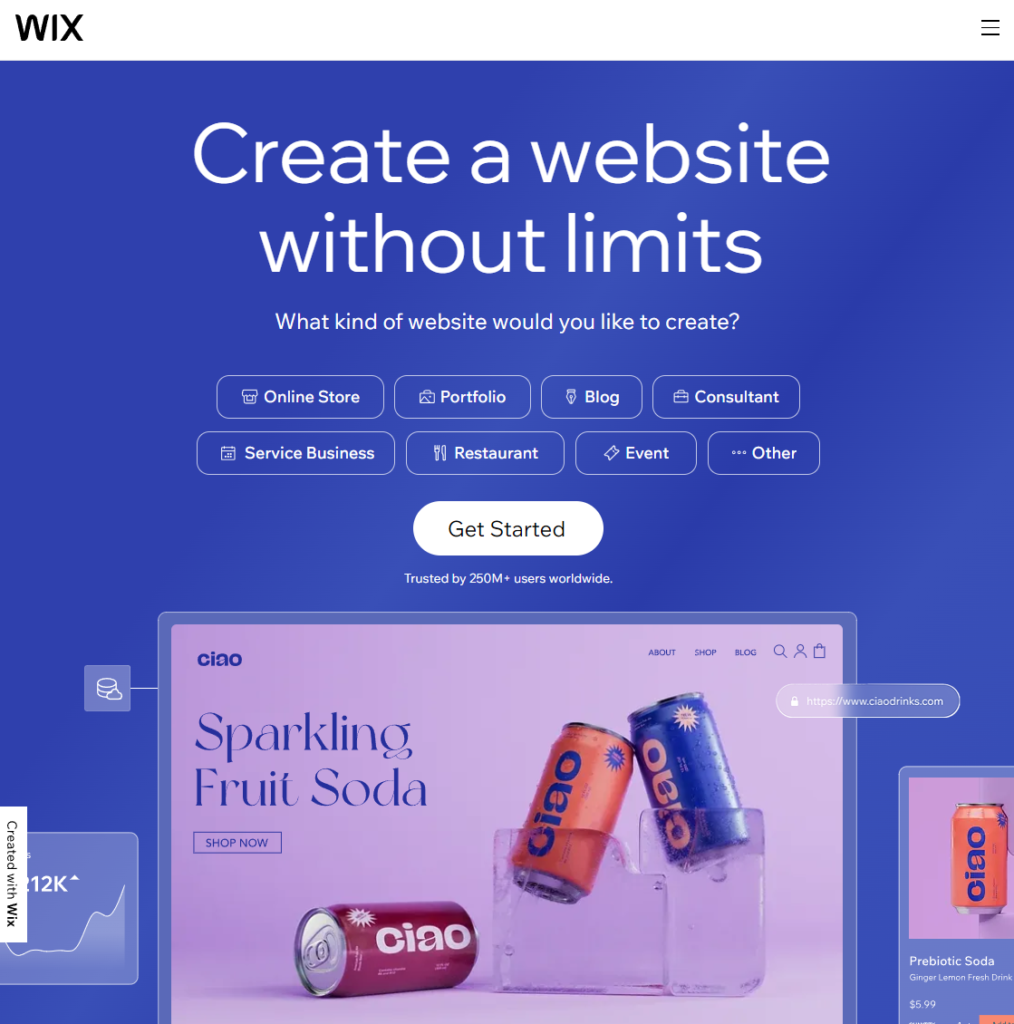 wix e-commerce system w wersji saas