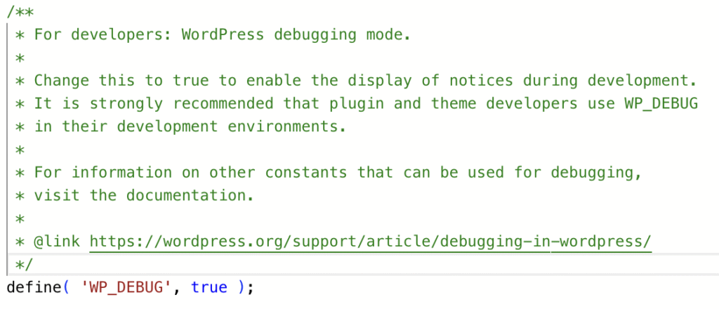 Włączenie debugowania WordPress